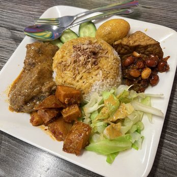 Borneo Eatery - Nasi Rendang - Indonesian Near Me - Alhambra, California