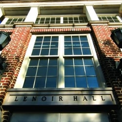 Top of Lenoir - Front entrance by the pit.