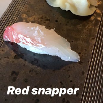Sushi Note - Red snapper is one of my faves here!! - Sushi Bars Near Me - Los Angeles, California Sushi Note - Red snapper is one of my faves here!! - Sushi Bars Near Me - Los Angeles, California