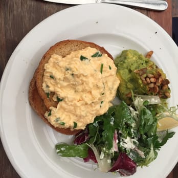 The Corner Shop - Smashed avo and a side of scrambled - Restaurants Near Me - Yarraville, VIC