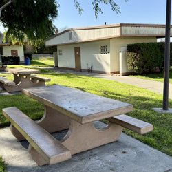 Victor Park - Picnic Benches & Restrooms (north of parking lot)