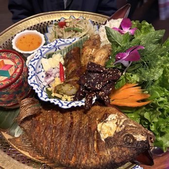 LaoTable - Garden Fish Platter - Laotian Near Me - San Francisco, California
