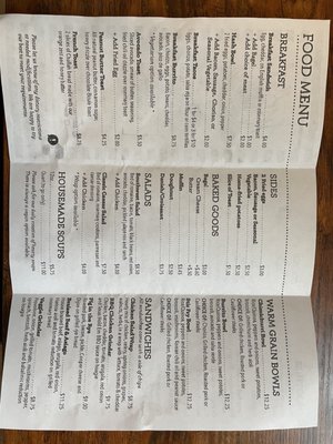 Menu photo 1 Mollys Courtyard Cafe Marietta, PA