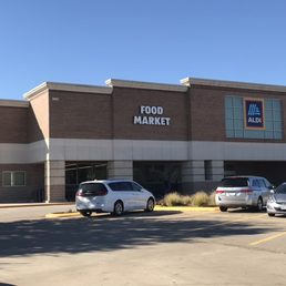 the exterior of a food market