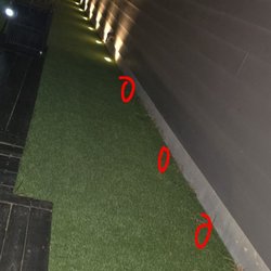 Turf Source - Newly installed lights not working because they created a short circuit with the turf staples