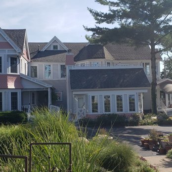 Yelton Manor Bed & Breakfast - View of main house from guest house - Hotels Near Me - South Haven, Michigan Yelton Manor Bed & Breakfast - View of main house from guest house - Hotels Near Me - South Haven, Michigan