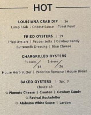Menu photo 1 Salt Revival Oyster Lake Charles, LA Menu photo 1 Salt Revival Oyster Lake Charles, LA