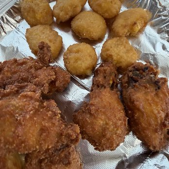 Lannie's Bar-B-Q Spot - Wings and corn nuggets - Barbeque Near Me - Selma, Alabama