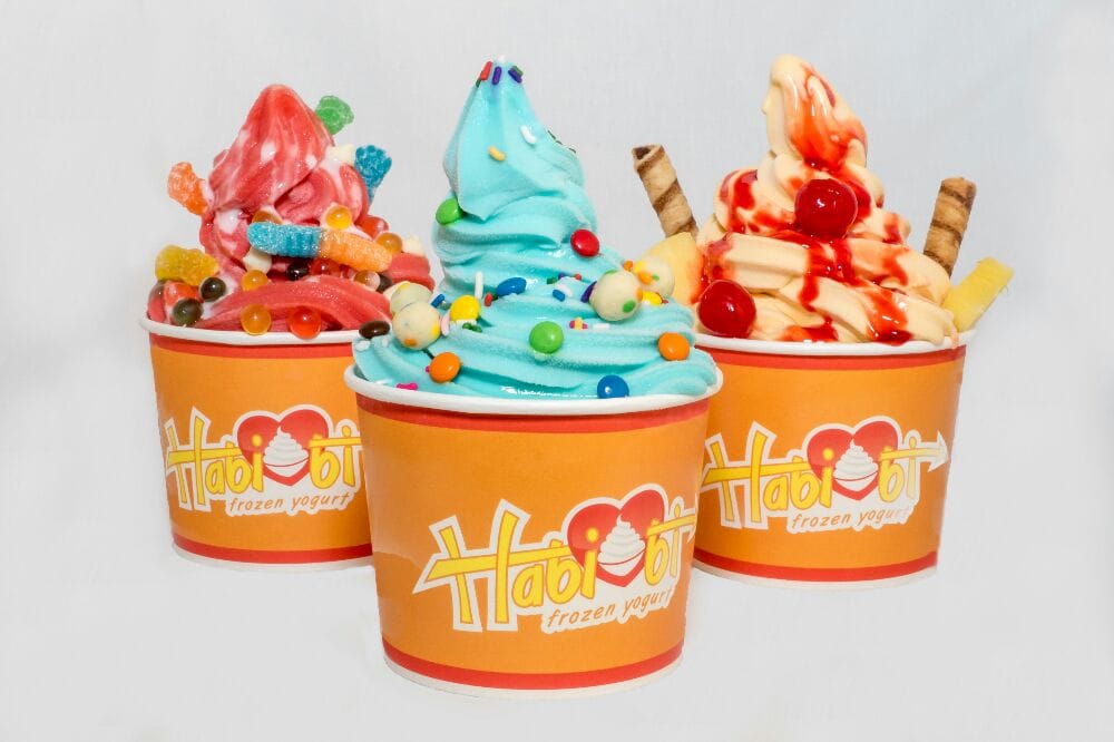 Habibi Frozen Yogurt Logo