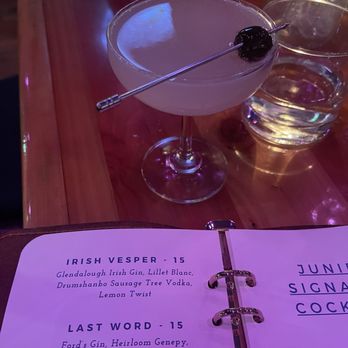 Juniper - Last word - Cocktail Bars Near Me - Tucson, Arizona