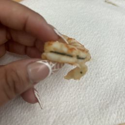 Their shrimp is not deveined correctly, it wasn't just one but probably half of the shrimp on my plate was dirty. Their shrimp is not deveined correctly, it wasn't just one but probably half of the shrimp on my plate was dirty.
