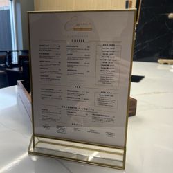 Essence Eatery & Coffee Bar - Menu