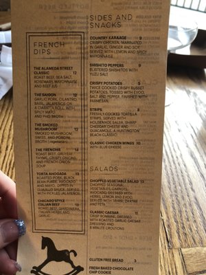 Menu photo 7 Pony Up Denver, CO