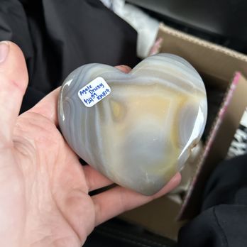 South Park Pottery - Agate heart - Arts & Crafts Near Me - Fairplay, Colorado