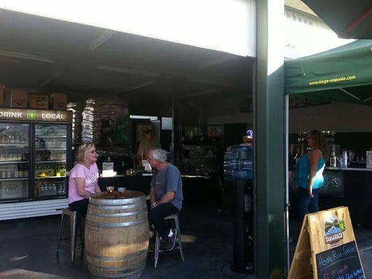 Tioga-Sequoia Beer Garden by null