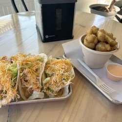 Big Wave Burritos - Buffalo cauliflower tacos and bites