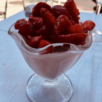 Anton's - Strawberry Bavarian - perfect dessert for summer - American Near Me - New York, New York