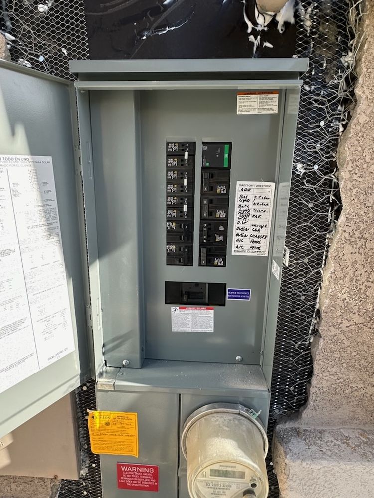 Slide of AMJ Electricians