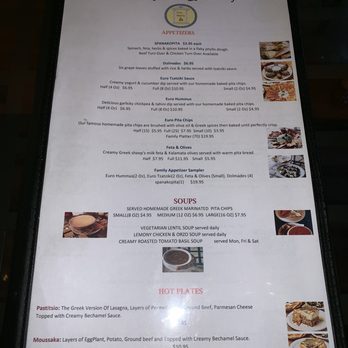 Euro Bakery - Menu - Greek Near Me - Spring, Texas Euro Bakery - Menu - Greek Near Me - Spring, Texas