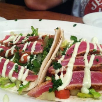 Biggie's - Tuna tacos with wasabi mayo!! - Seafood Near Me - Carlstadt, New Jersey Biggie's - Tuna tacos with wasabi mayo!! - Seafood Near Me - Carlstadt, New Jersey