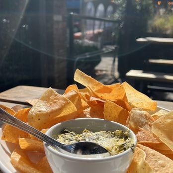 Sibling by Pushkin's - Spinach and artichoke "dip" - New American Near Me - Sacramento, California Sibling by Pushkin's - Spinach and artichoke "dip" - New American Near Me - Sacramento, California