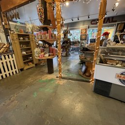 the inside of the store the inside of the store