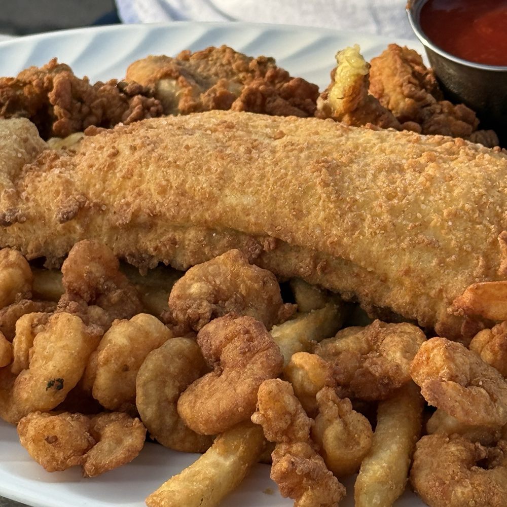 Fried seafood Super Seafood Combo