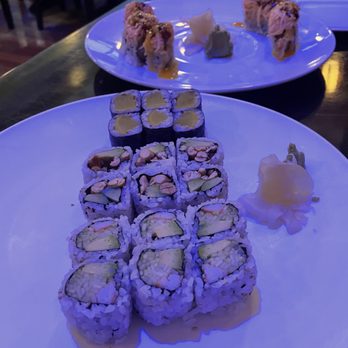 Osaka Seafood Steakhouse - Oshinko Roll, Buddha Roll and California Roll. - Japanese Near Me - Apple Valley, Minnesota