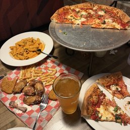 14" NOT YO MOMMAS MARGHERITA PASTA ALLA VODKA THE PARTY SAMPLER 14" NOT YO MOMMAS MARGHERITA PASTA ALLA VODKA THE PARTY SAMPLER