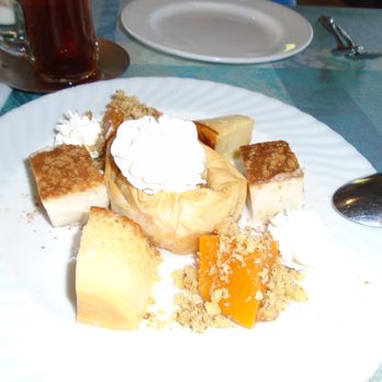 Kazan Restaurant - mixed dessert tray for 2 - Turkish Near Me - McLean, Virginia
