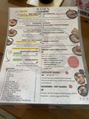 Menu photo 5 Edo Sushi and Ramen Moreno Valley, CA Menu photo 5 Edo Sushi and Ramen Moreno Valley, CA