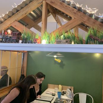 Choo Choo Train - Little house booth - Conveyor Belt Sushi Near Me - Leonia, New Jersey