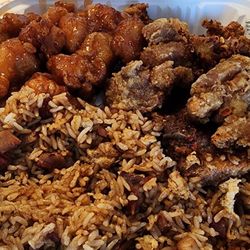 Combo plate.