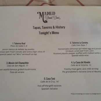 Devour Madrid - Comprehensive and incredible. Love Devour! - Food Tours Near Me