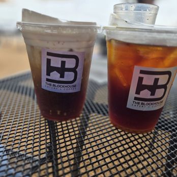 Blockhouse - Seasonal strawberry shortcake cold brew and SF Caramel and Vanilla cold brew - Breakfast & Brunch Near Me - Saint Hedwig, Texas Blockhouse - Seasonal strawberry shortcake cold brew and SF Caramel and Vanilla cold brew - Breakfast & Brunch Near Me - Saint Hedwig, Texas