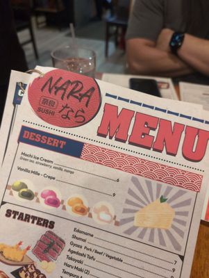 Menu photo 1 Nara Sushi New York, NY Menu photo 1 Nara Sushi New York, NY