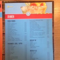Garnwerd Aan Zee - The menu