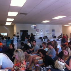 Department of Motor Vehicles - Crowded and slow.