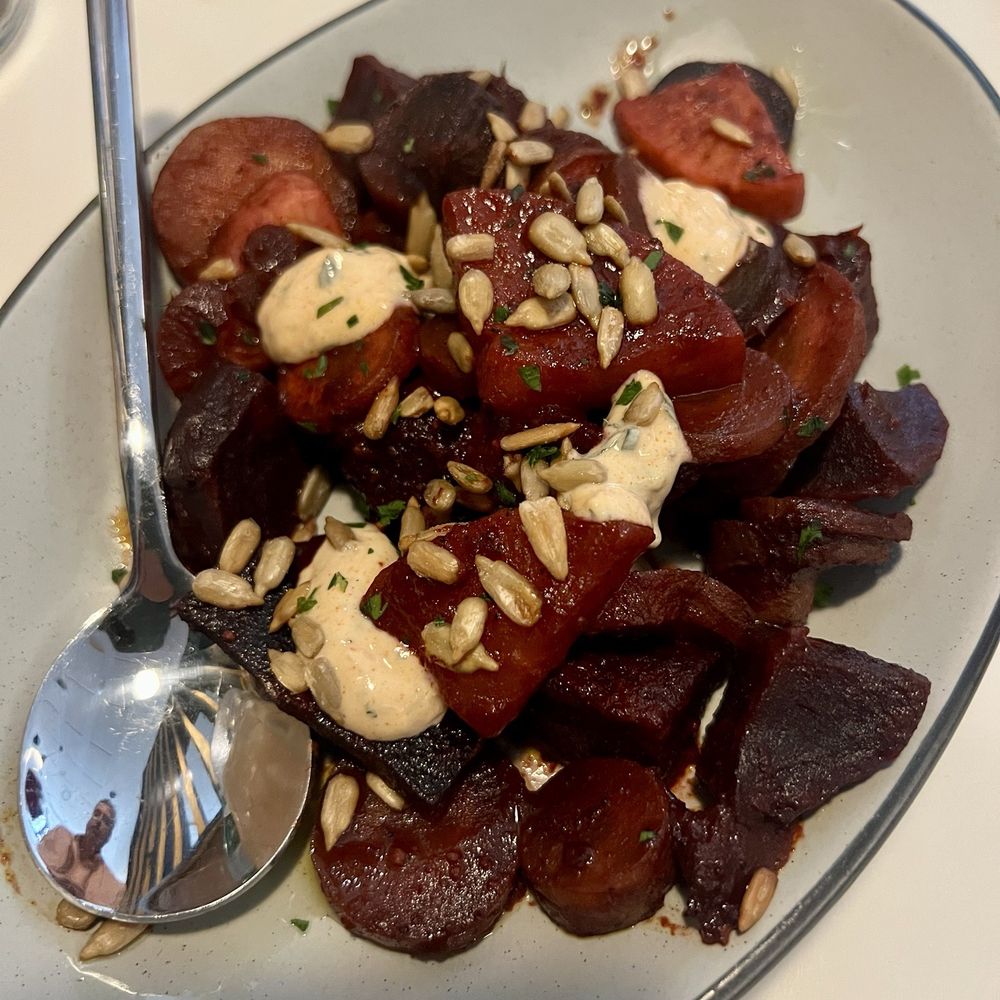 Fred - Smoked carrots & beets - New American Near Me - Providence, Rhode Island