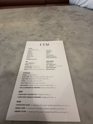 Menu photo 4 K'Far Cafe Philadelphia, PA
