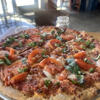 Blue Palms Brewhouse - Margherita pizza - Burgers Near Me - Northridge, California Blue Palms Brewhouse - Margherita pizza - Burgers Near Me - Northridge, California