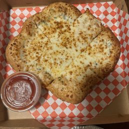 Garlic Cheese Sticks & Sauce