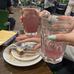 EVK Dining Hall @ USC - Infamous blueberry spa water