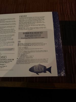 Menu photo 5 Reel Fish Coastal Kitchen & Bar Winter Park, FL Menu photo 5 Reel Fish Coastal Kitchen & Bar Winter Park, FL