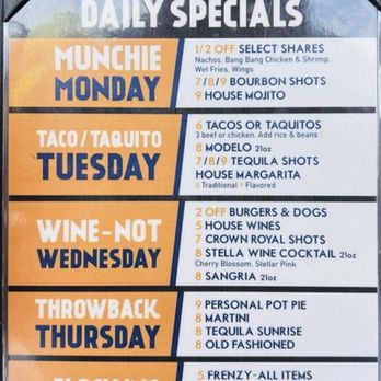 Septembers Taproom & Eatery - Specials - Sports Bars Near Me - Perris, California Septembers Taproom & Eatery - Specials - Sports Bars Near Me - Perris, California