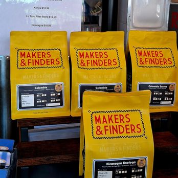 Makers & Finders - They sell the coffee they use.  Retail. - Coffee & Tea Near Me - Las Vegas, Nevada