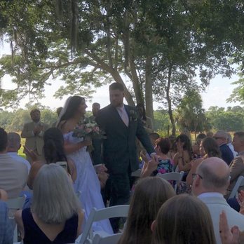 Premier Event Services - Wedding in butterfly garden! - Caterers Near Me