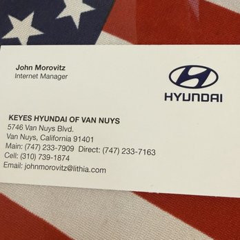 Keyes Hyundai - John Morovitz the guy you want for your next deal. - Car Dealers Near Me - Van Nuys, California
