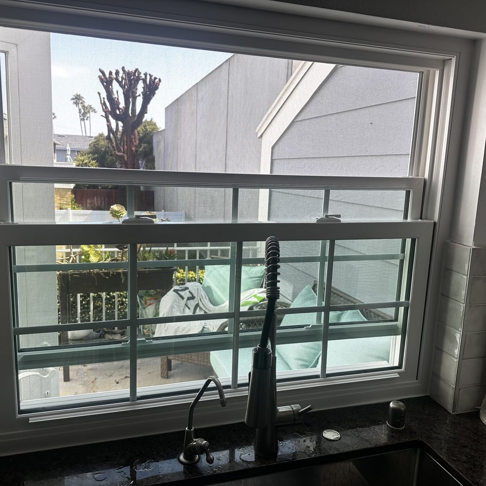 OC Window Experts - Double hung window in kitchen - Windows Installation Near Me - Huntington Beach, California OC Window Experts - Double hung window in kitchen - Windows Installation Near Me - Huntington Beach, California