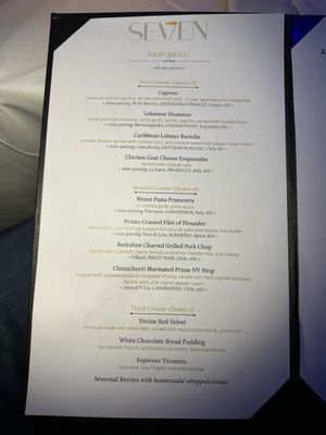 Menu photo 5 Se7en Houston, TX